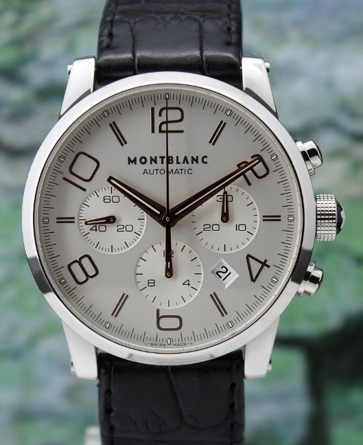(image for) A MONT BLANC TIMEWALKER 42MM STAINLESS STEEL CHRONOGRAPH / 101549